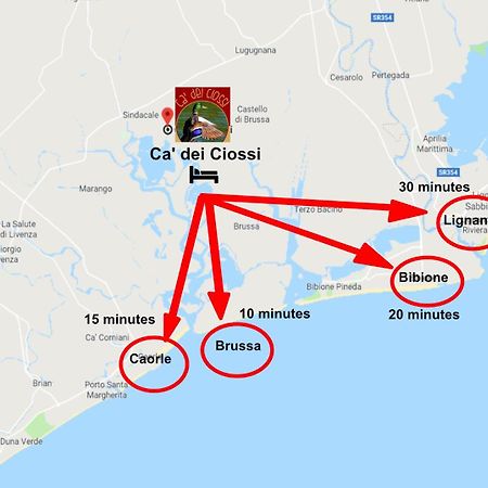 Hotel Ca Dei Ciossi Concordia Sagittaria Zewnętrze zdjęcie