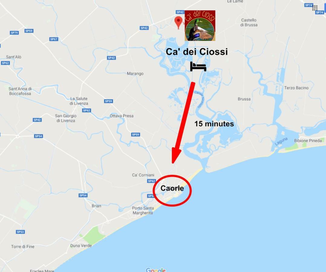 Hotel Ca Dei Ciossi Concordia Sagittaria Zewnętrze zdjęcie